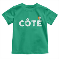 Côte D Ivoire Toddler T Shirt Ivory Coast Crest Football Family Matching