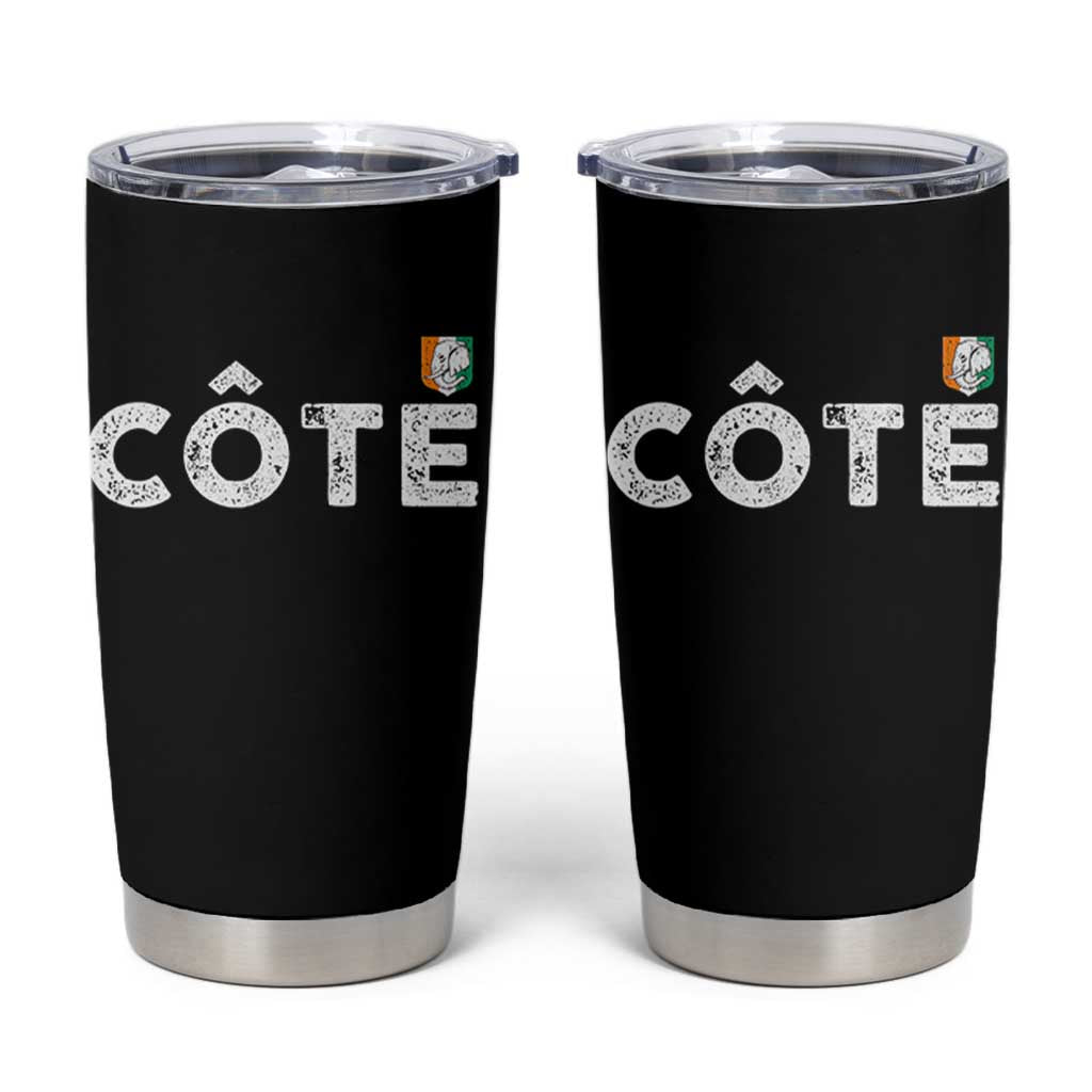 Côte D Ivoire Tumbler Cup Ivory Coast Crest Football Family Matching