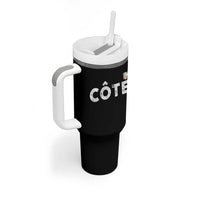 Côte D Ivoire Tumbler With Handle Ivory Coast Crest Football Family Matching