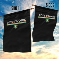 Côte D'ivoire Elephant Sporty Ivory Coast Flag Garden Flag