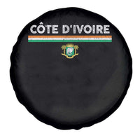 Côte D'ivoire Elephant Sporty Ivory Coast Flag Spare Tire Cover