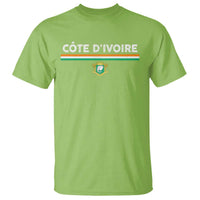 Côte D'ivoire Elephant Sporty Ivory Coast Flag T Shirt