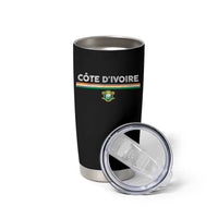 Côte D'ivoire Elephant Sporty Ivory Coast Flag Tumbler Cup