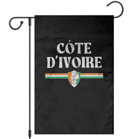 Côte D Ivoire Garden Flag Flag of Ivory Coast Elephant Crest Football
