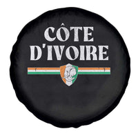 Côte D Ivoire Spare Tire Cover Flag of Ivory Coast Elephant Crest Football