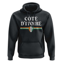 Côte D Ivoire Hoodie Flag of Ivory Coast Elephant Crest Football