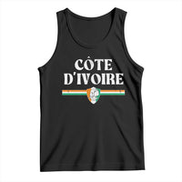 Côte D Ivoire Tank Top Flag of Ivory Coast Elephant Crest Football