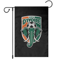 Côte D'ivoire Classic Ivory Coast Elephant Football Garden Flag Ivorians Pride