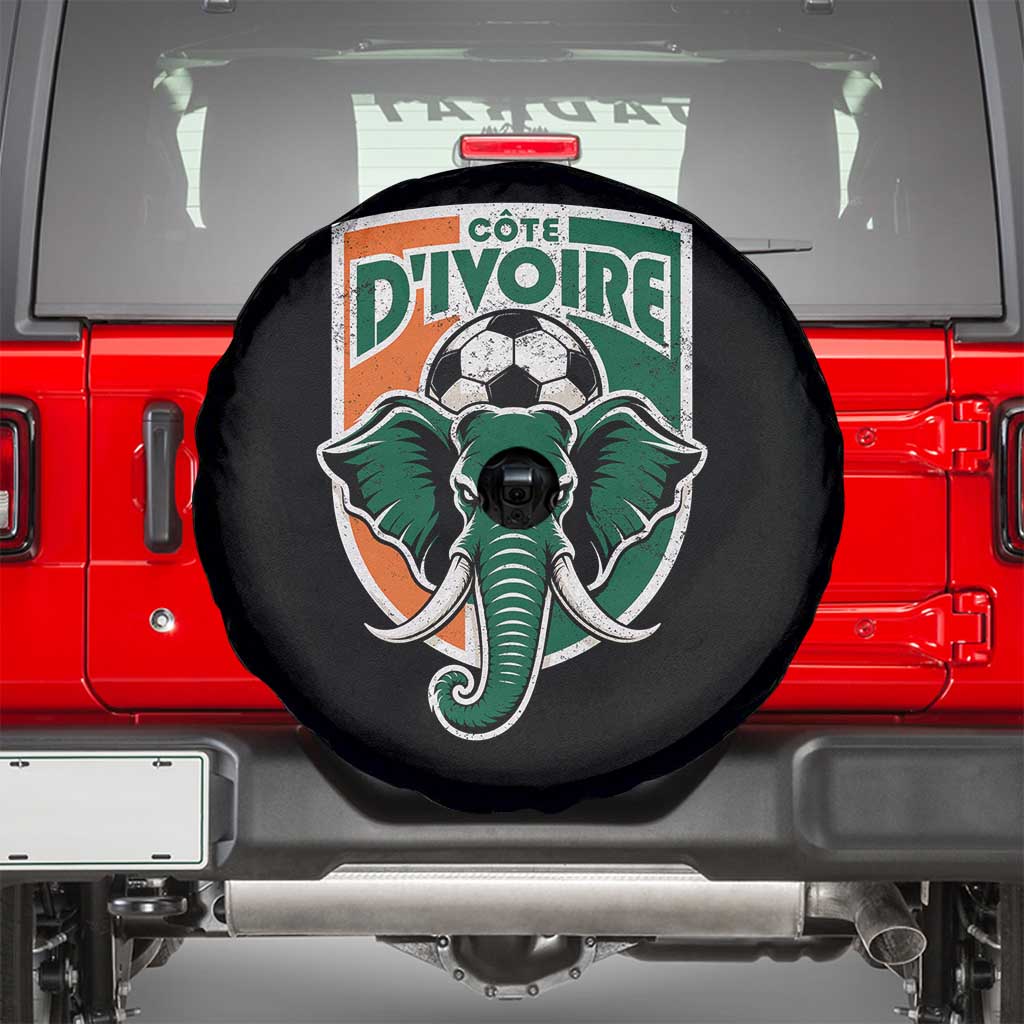 Côte D'ivoire Classic Ivory Coast Elephant Football Spare Tire Cover Ivorians Pride