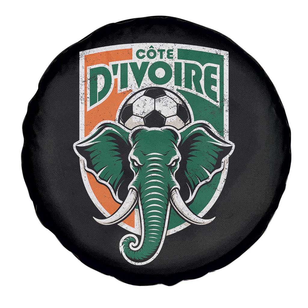 Côte D'ivoire Classic Ivory Coast Elephant Football Spare Tire Cover Ivorians Pride