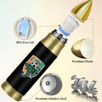 Côte D'ivoire Classic Ivory Coast Elephant Football Bullet Tumbler Ivorians Pride