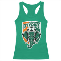 Côte D'ivoire Classic Ivory Coast Elephant Football Racerback Tank Top Ivorians Pride