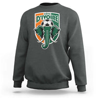 Côte D'ivoire Classic Ivory Coast Elephant Football Sweatshirt Ivorians Pride