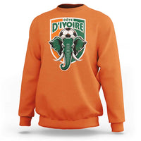 Côte D'ivoire Classic Ivory Coast Elephant Football Sweatshirt Ivorians Pride