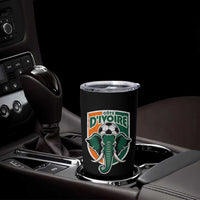 Côte D'ivoire Classic Ivory Coast Elephant Football Tumbler Cup Ivorians Pride