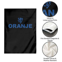 Oranje Holland Emblem Lion Nederland Dutch Heritage Garden Flag