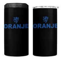 Oranje Holland Emblem Lion Nederland Dutch Heritage 4 in 1 Can Cooler Tumbler