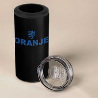 Oranje Holland Emblem Lion Nederland Dutch Heritage 4 in 1 Can Cooler Tumbler