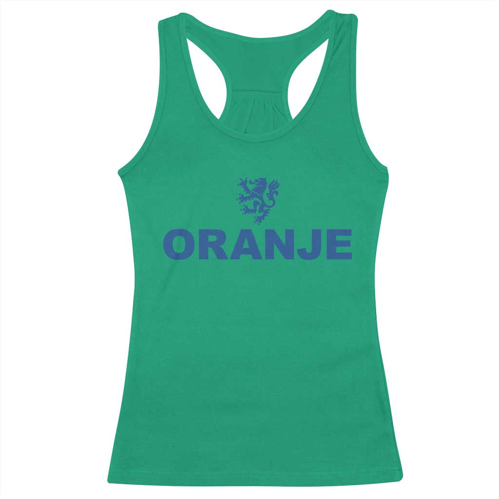 Oranje Holland Emblem Lion Nederland Dutch Heritage Racerback Tank Top