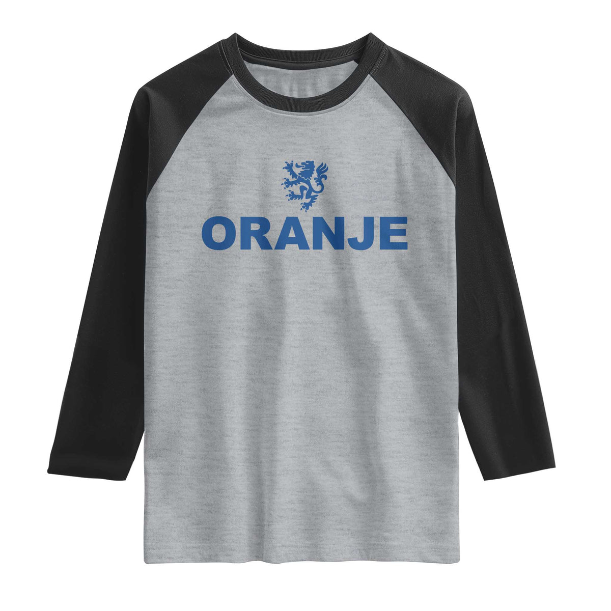 Oranje Holland Emblem Lion Nederland Dutch Heritage Raglan Shirt