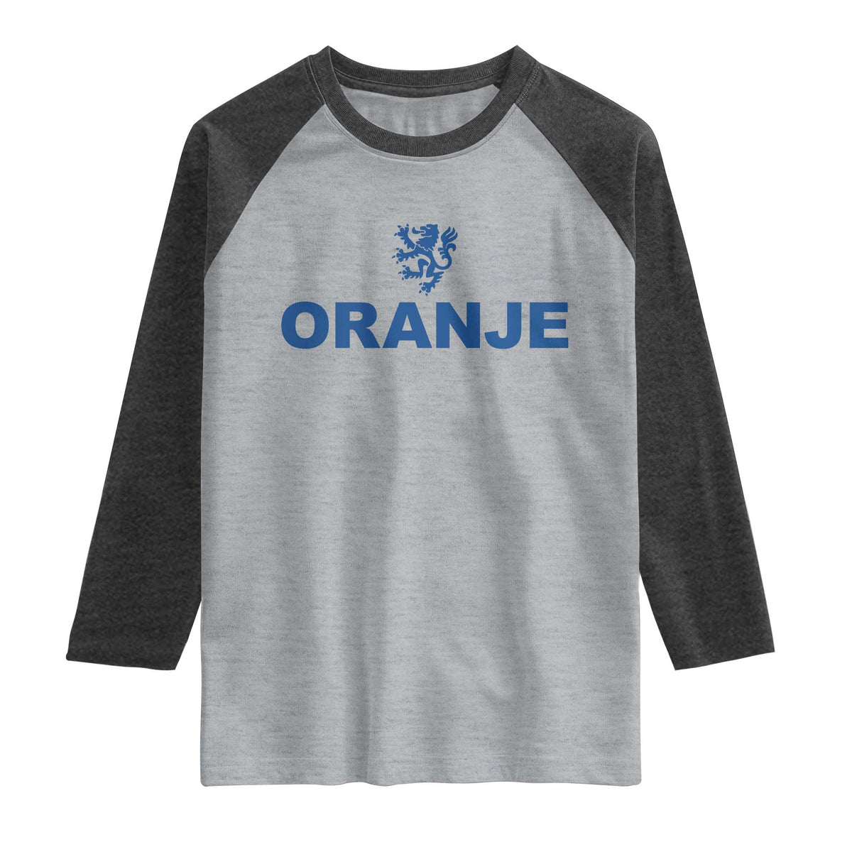 Oranje Holland Emblem Lion Nederland Dutch Heritage Raglan Shirt
