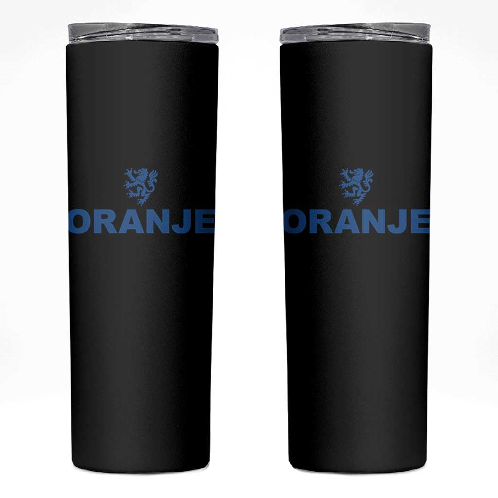 Oranje Holland Emblem Lion Nederland Dutch Heritage Skinny Tumbler