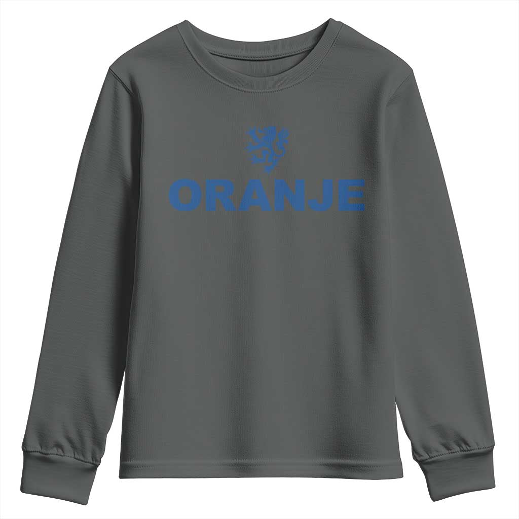 Oranje Holland Emblem Lion Nederland Dutch Heritage Youth Sweatshirt