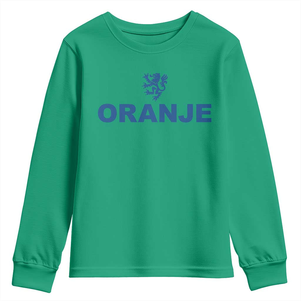 Oranje Holland Emblem Lion Nederland Dutch Heritage Youth Sweatshirt