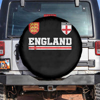 England Three Lions Symbol Red Cross Athletic Jersey Style Spare Tire Cover