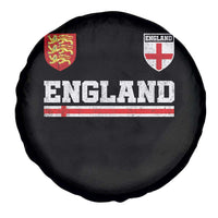 England Three Lions Symbol Red Cross Athletic Jersey Style Spare Tire Cover
