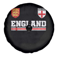 England Three Lions Symbol Red Cross Athletic Jersey Style Spare Tire Cover