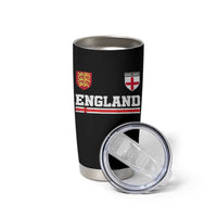 England Three Lions Symbol Red Cross Athletic Jersey Style Tumbler Cup