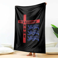 It Is Coming Home England Football Throw Blanket St George Cross Three Lions