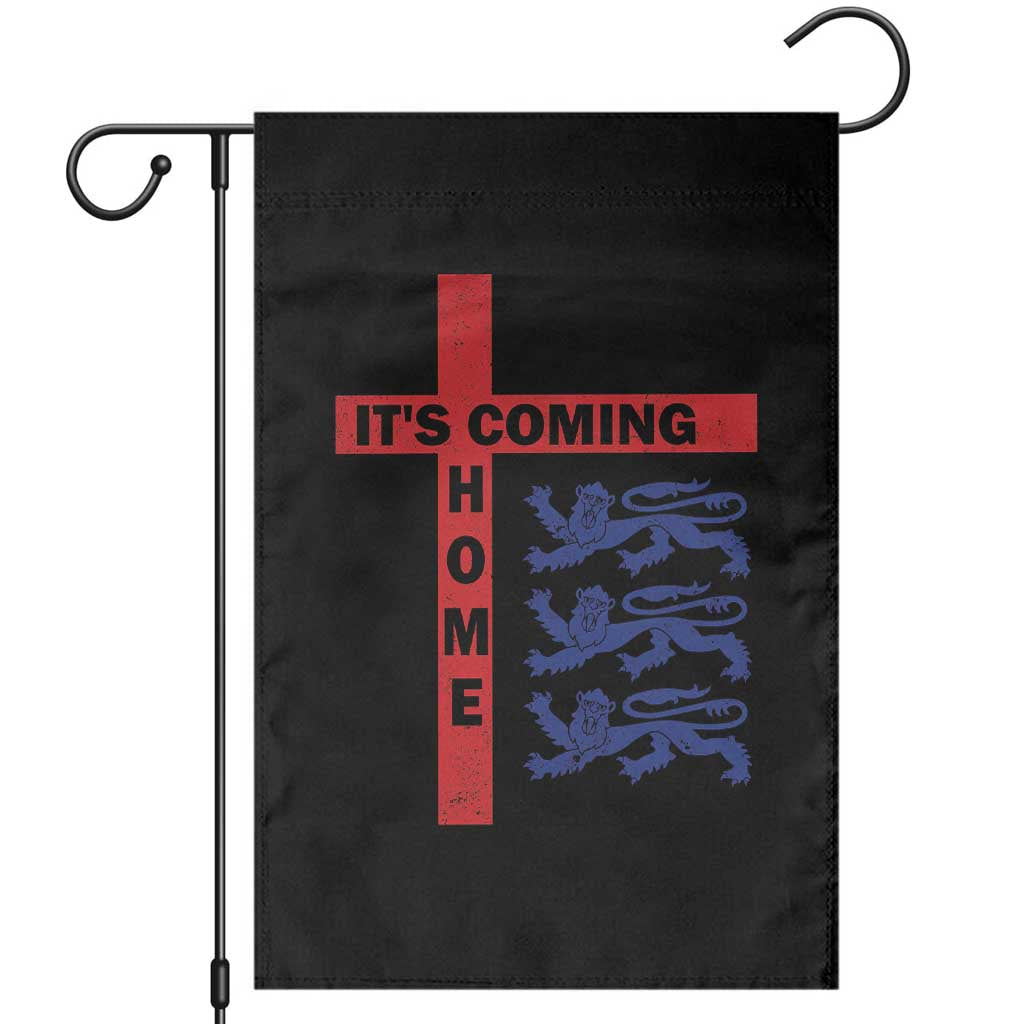 It Is Coming Home England Football Garden Flag St George Cross Three Lions
