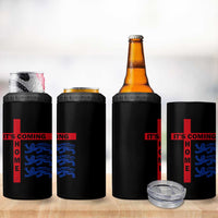 It Is Coming Home England Football 4 in 1 Can Cooler Tumbler St George Cross Three Lions