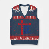 It Is Coming Home England Football V-Neck Knit Sweater Vest St George Cross Three Lions
