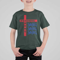 It Is Coming Home England Football T Shirt For Kid St George Cross Three Lions