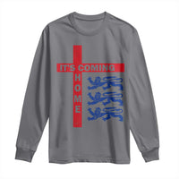 It Is Coming Home England Football Long Sleeve Shirt St George Cross Three Lions