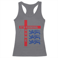 It Is Coming Home England Football Racerback Tank Top St George Cross Three Lions