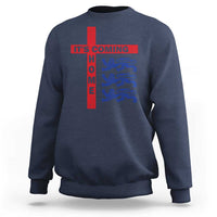 It Is Coming Home England Football Sweatshirt St George Cross Three Lions