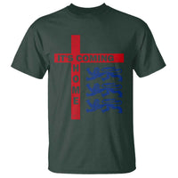 It Is Coming Home England Football T Shirt St George Cross Three Lions