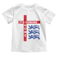 It Is Coming Home England Football Toddler T Shirt St George Cross Three Lions