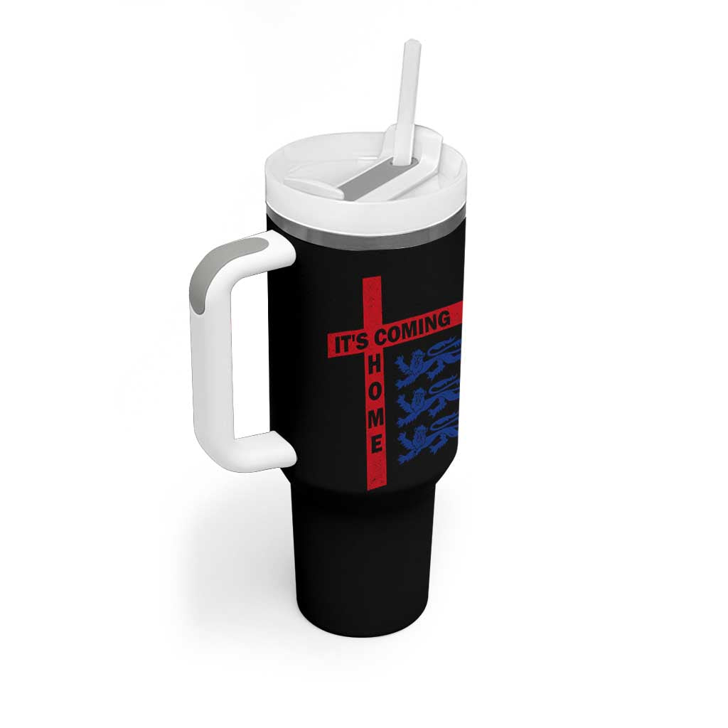 It Is Coming Home England Football Tumbler With Handle St George Cross Three Lions