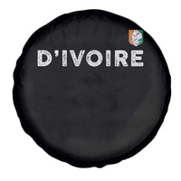 Côte D Ivoire Spare Tire Cover Ivory Coast Crest Football Elephant Family Matching