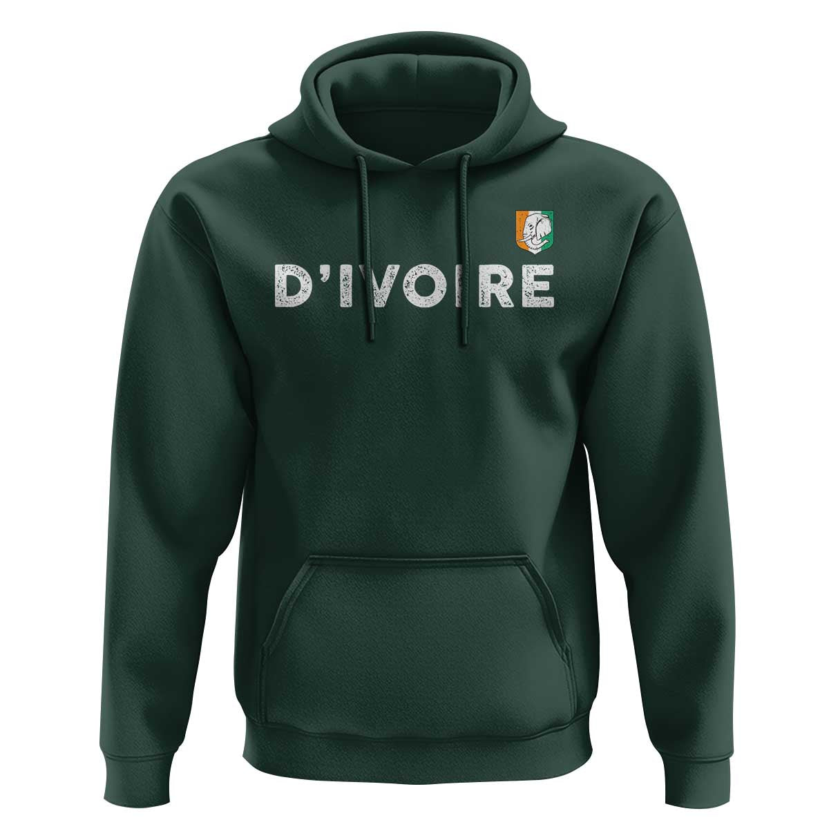 Côte D Ivoire Hoodie Ivory Coast Crest Football Elephant Family Matching