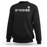 Côte D Ivoire Sweatshirt Ivory Coast Crest Football Elephant Family Matching