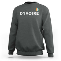 Côte D Ivoire Sweatshirt Ivory Coast Crest Football Elephant Family Matching