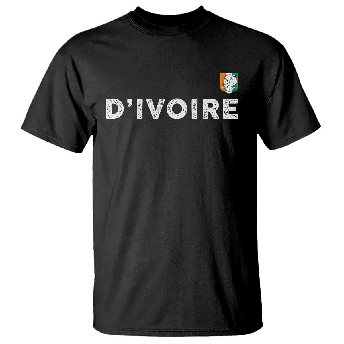 Côte D Ivoire T Shirt Ivory Coast Crest Football Elephant Family Matching