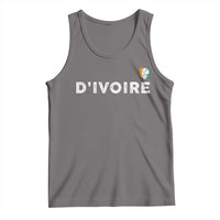 Côte D Ivoire Tank Top Ivory Coast Crest Football Elephant Family Matching