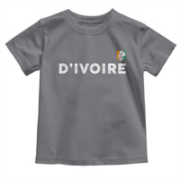 Côte D Ivoire Toddler T Shirt Ivory Coast Crest Football Elephant Family Matching